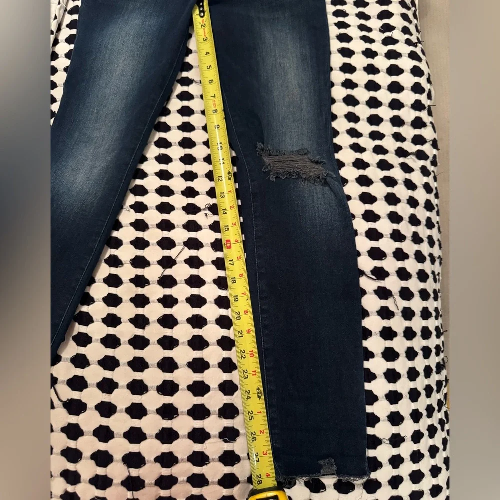 Frame Denim Midnight Le Skinny de Jeanne Skinny - Picture 6 of 15